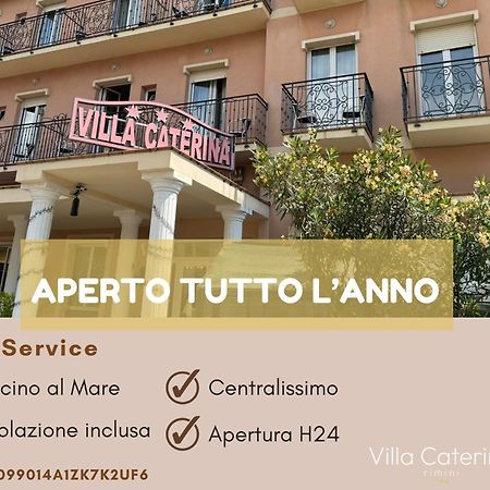 Hotel Villa Caterina Rimini Kültér fotó