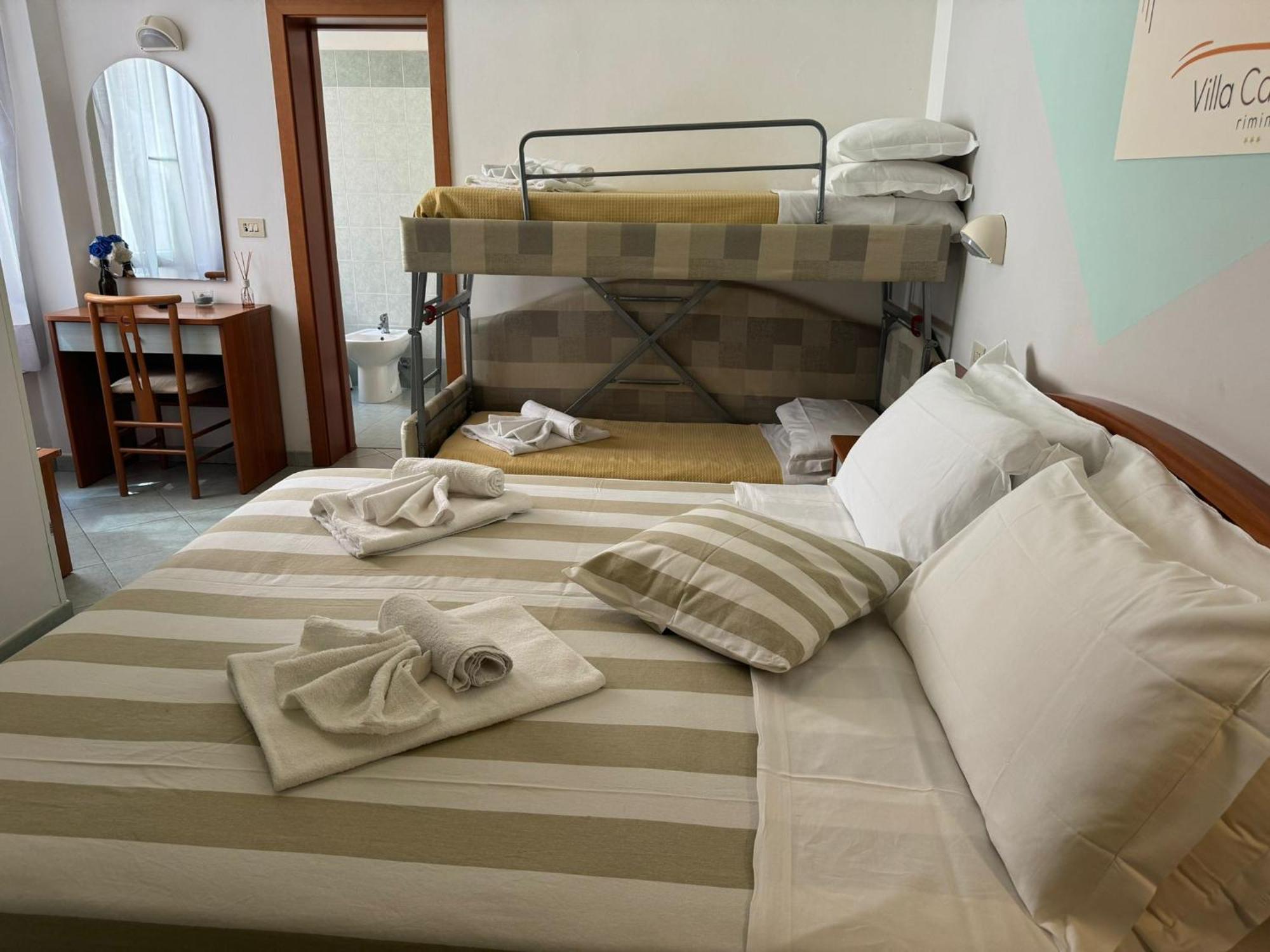 Hotel Villa Caterina Rimini Kültér fotó