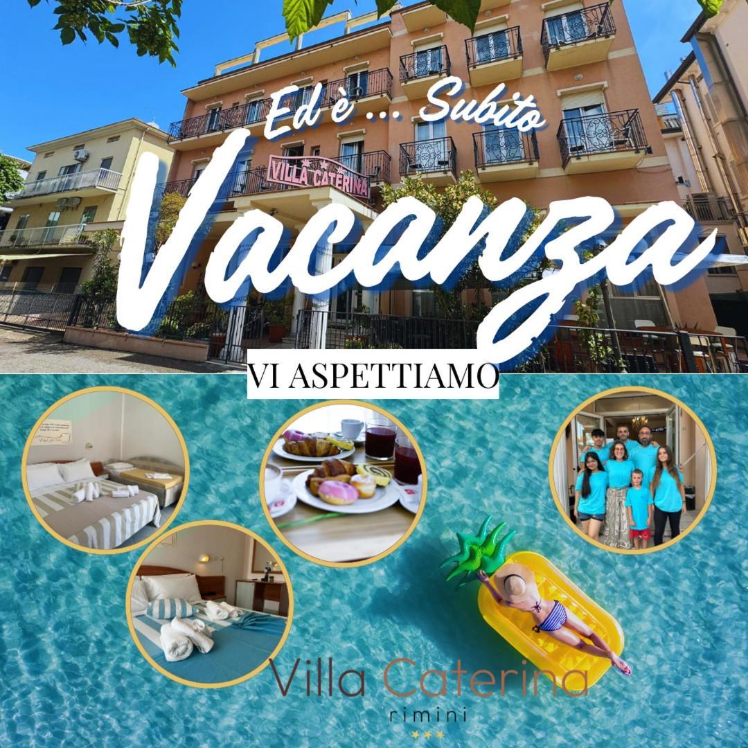 Hotel Villa Caterina Rimini Kültér fotó